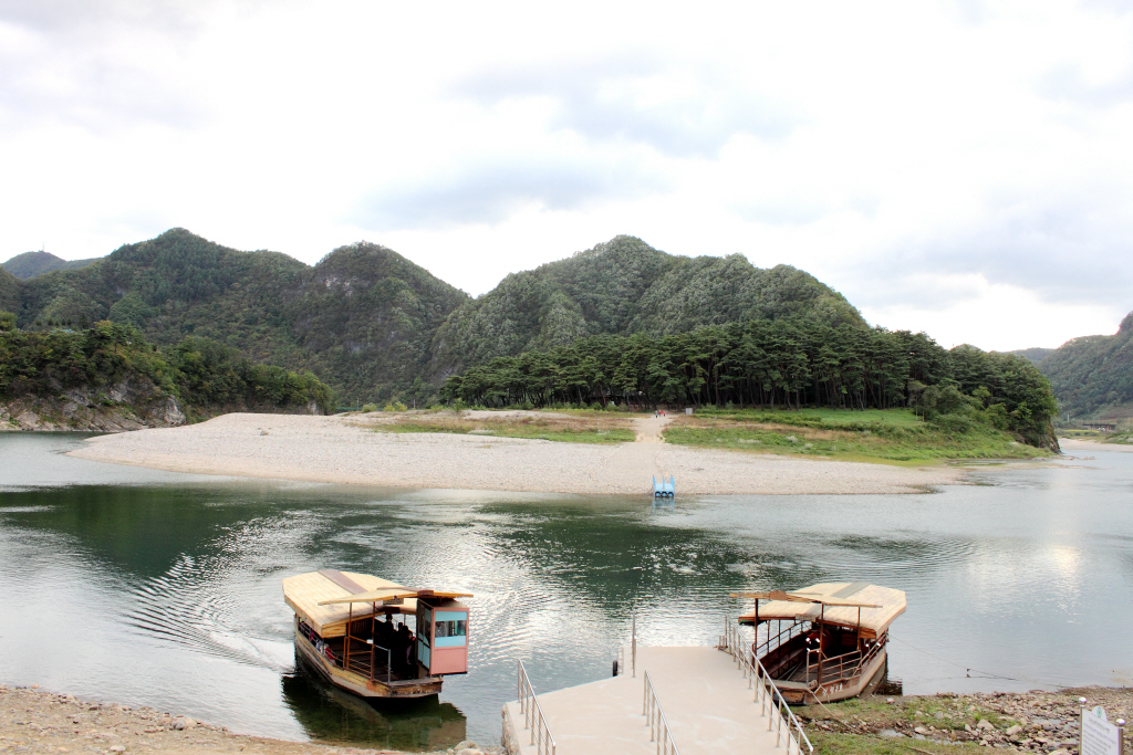 영월 청령포의 모습