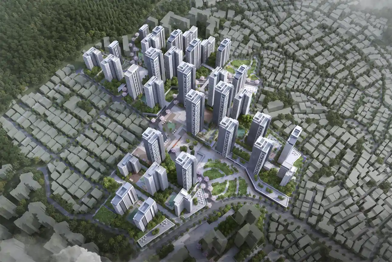 상도15구역-3204세대-아파트-조감도