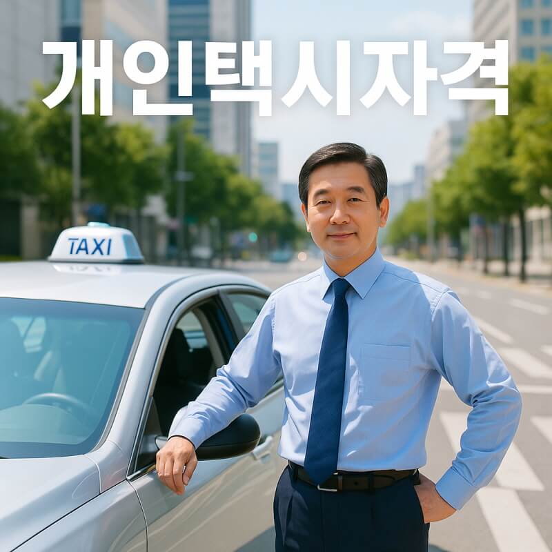 개인택시자격 자가진단 및 취득 절차 관련사진