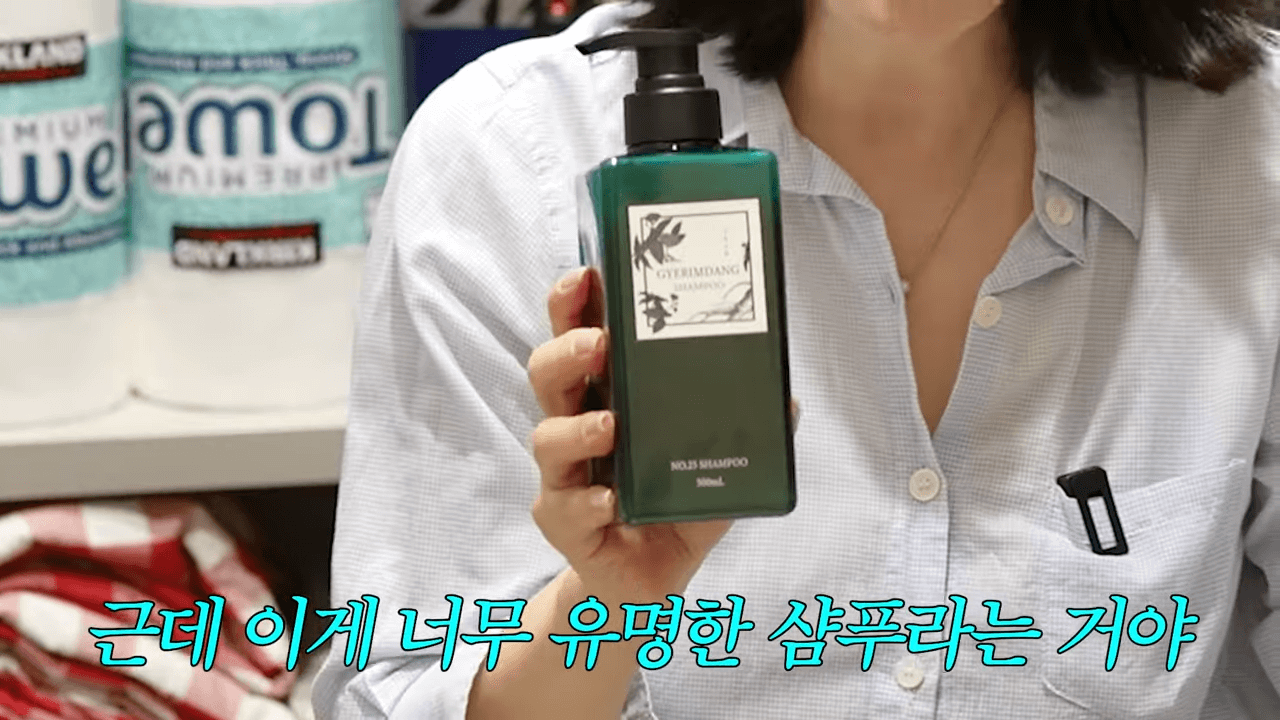 최화정 유튜브 팬트리 공개 쟁여템 TOP20 춘보만두 계림당 샴푸