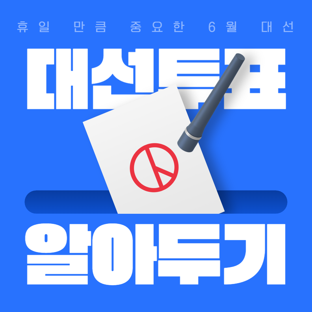 대선 투표 알아두기 이미지