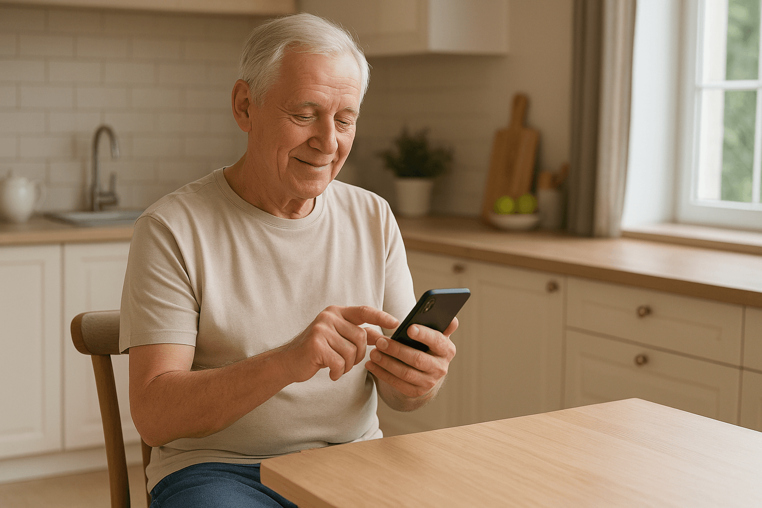 노인 대상 디지털 기기 활용 교육법: 카카오톡 사진과 영상 백업