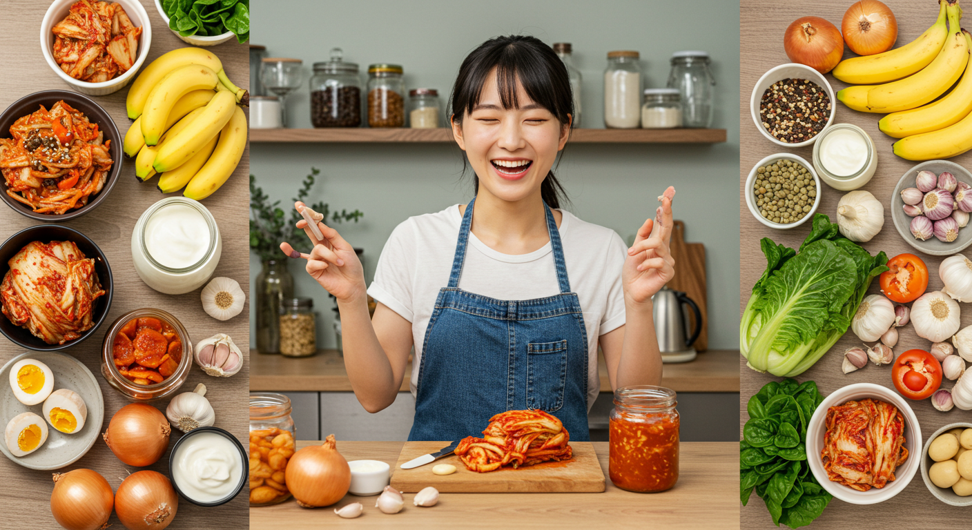 유산균과 함께 먹으면 좋은 프리바이오틱스 음식들