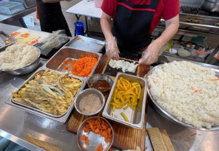 당근김밥-전주-김밥달인-오선모옛날김밥