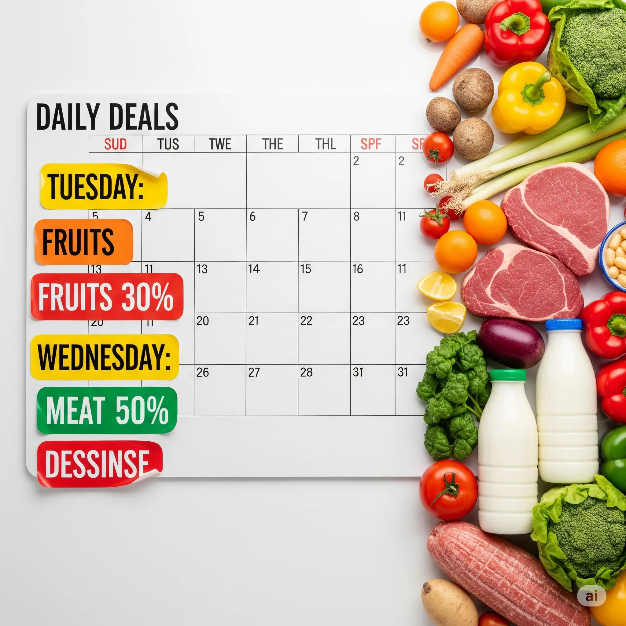 요일별 마트 할인