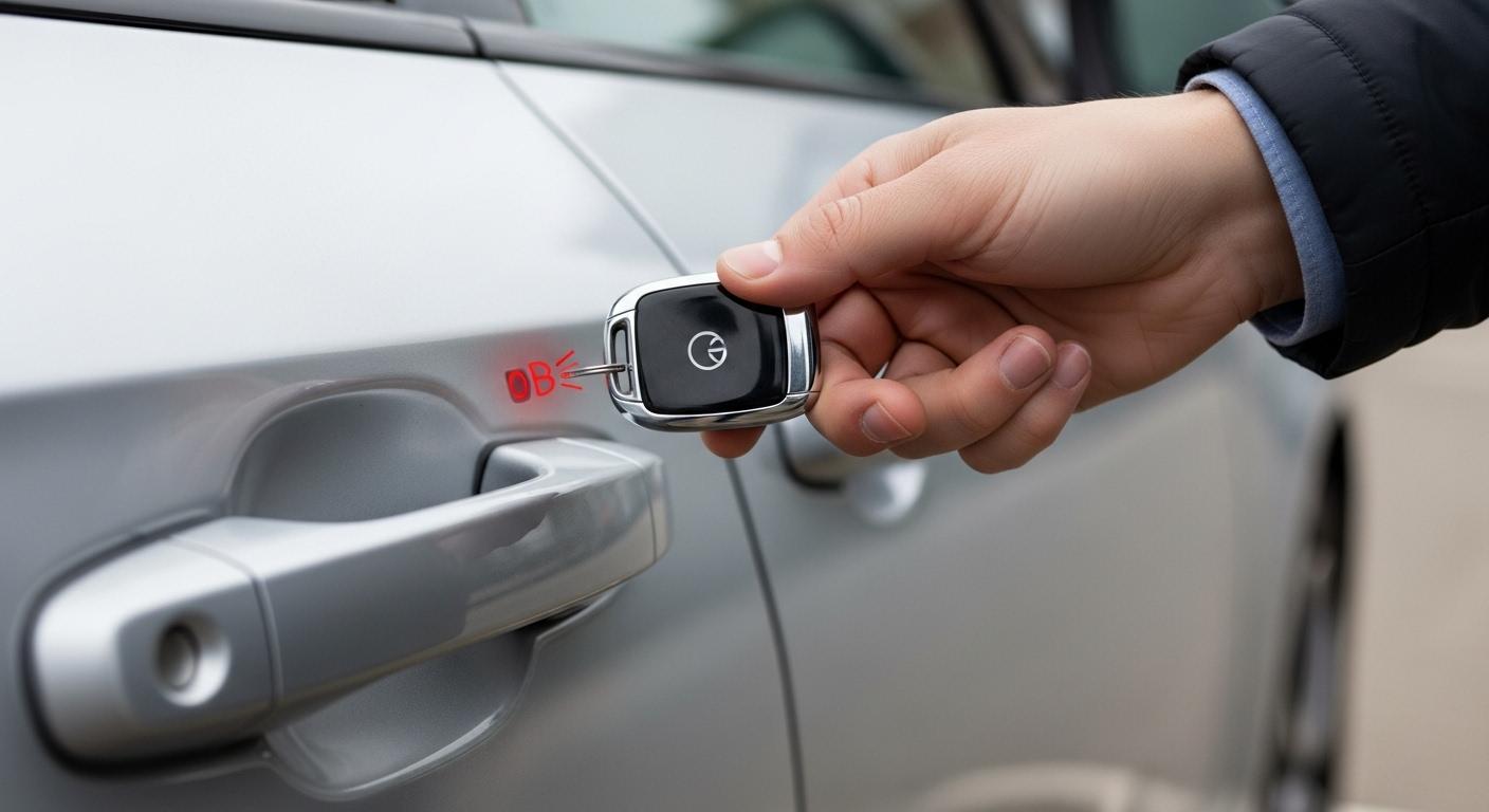 자동차 스마트키 인식 불량