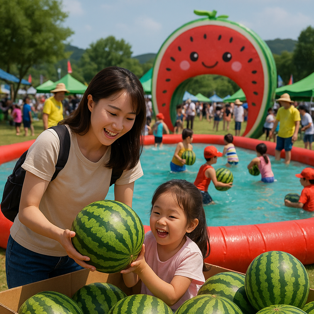 수박축제 체험