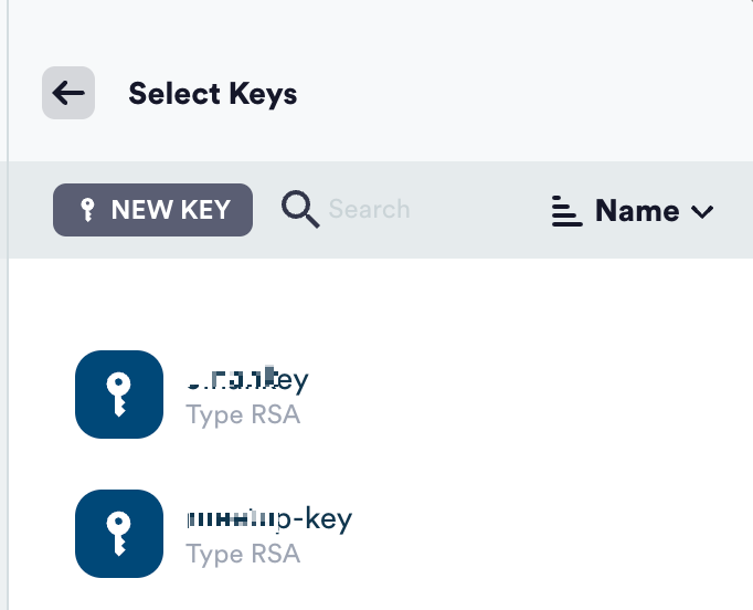 set a key