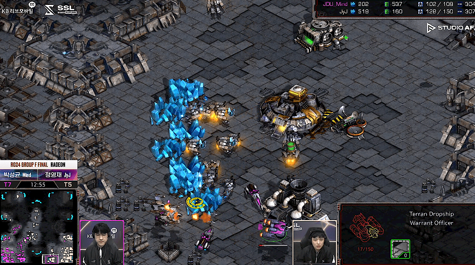 24강 F조 최종전 드랍실패