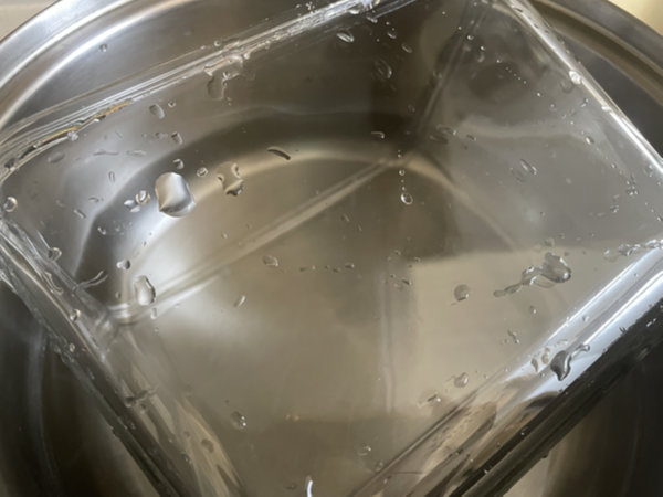 토마토 퓨레 만들기 - 유리그릇 열탕 소독