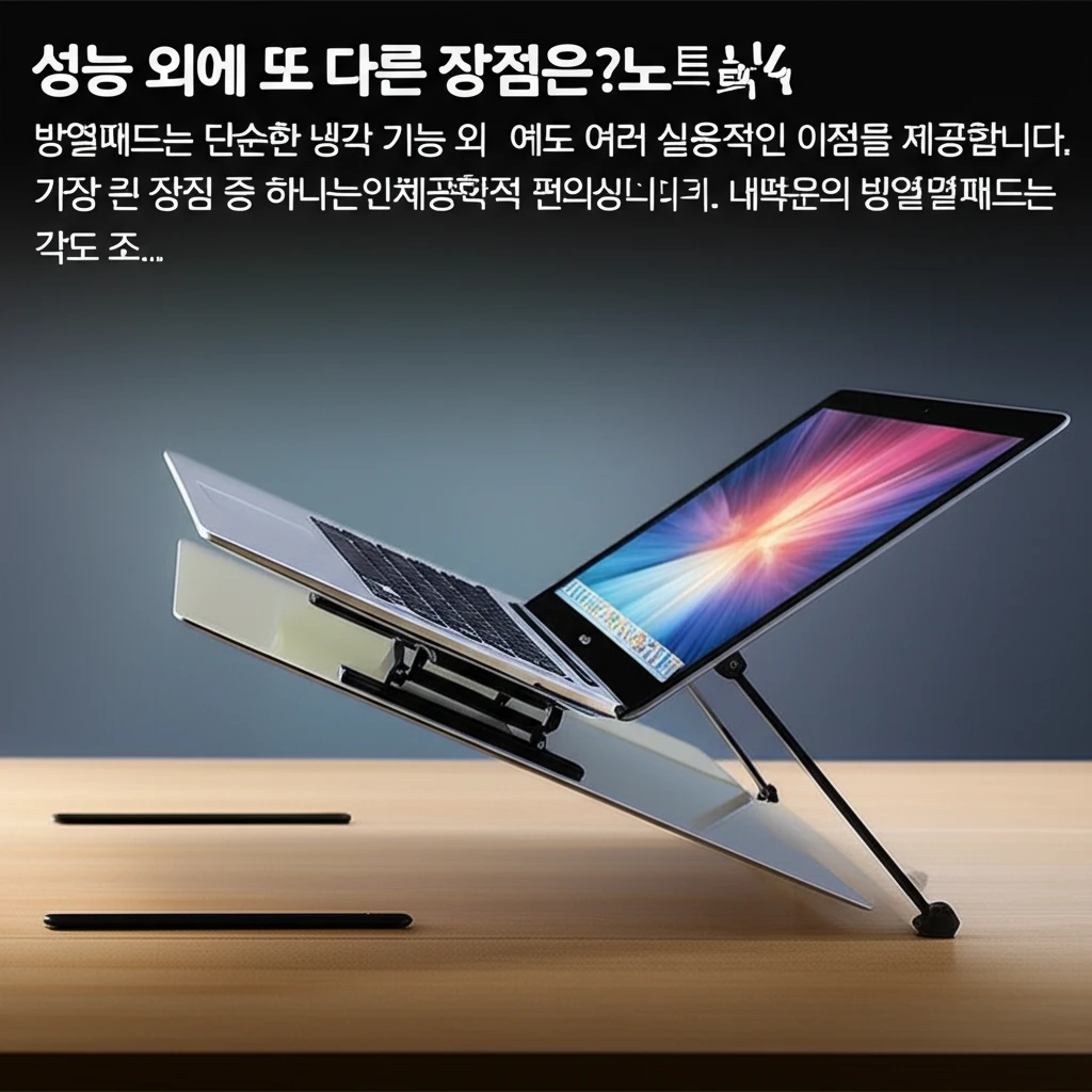 쾌적한 노트북 환경 방열패드 능동형 ..
