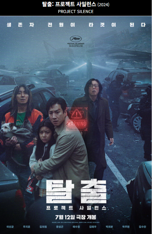 탈출 프로젝트 사일런스(2024) 영화 포스터 사진