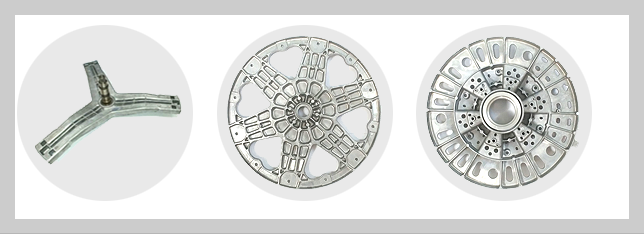 한라캐스트의 가전 부품