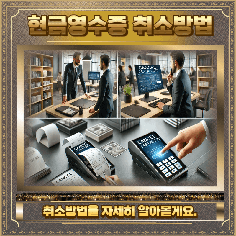 현금영수증 취소