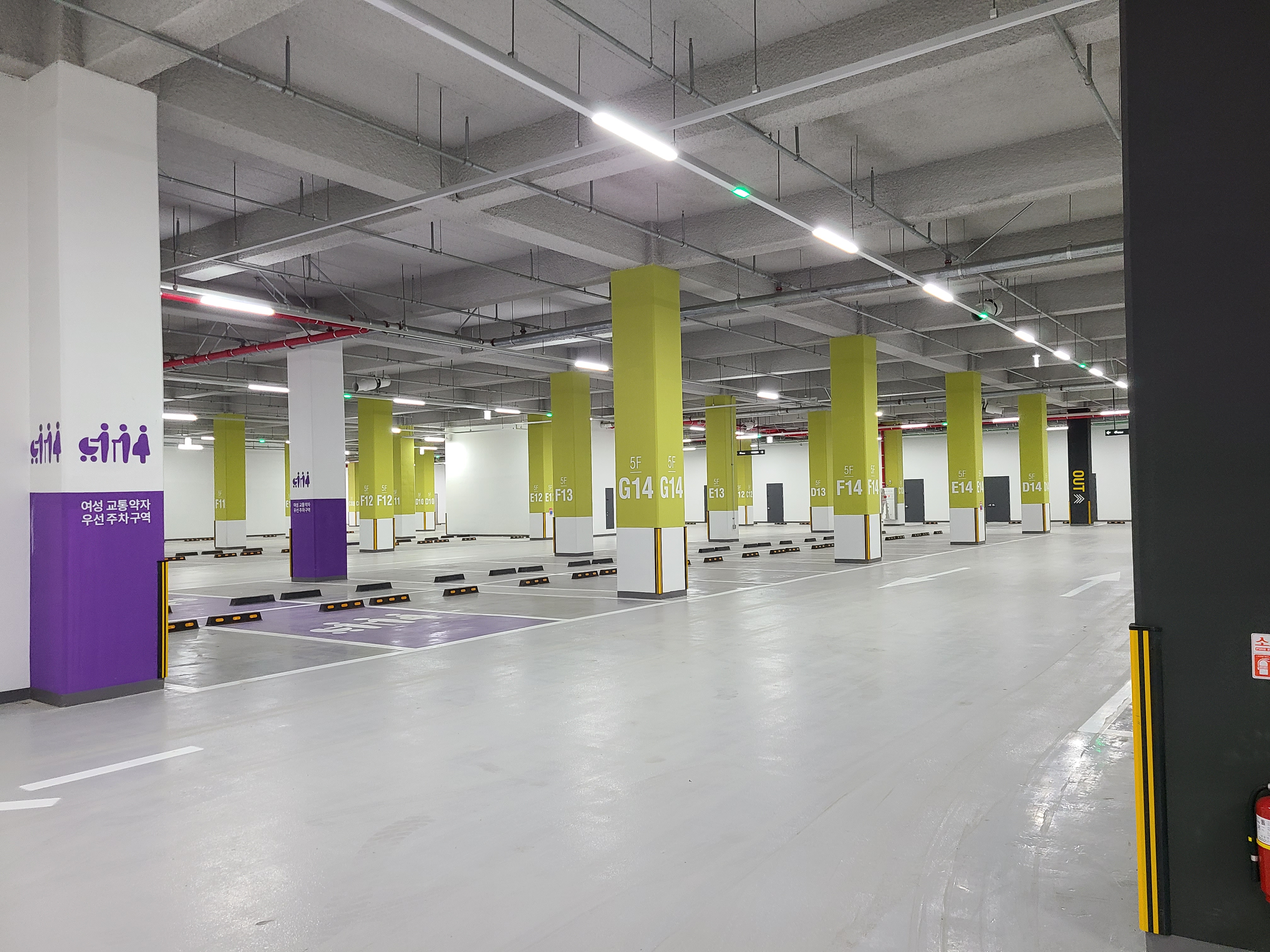 오산 현대테라타워CMC 드라이브인, 주차장5