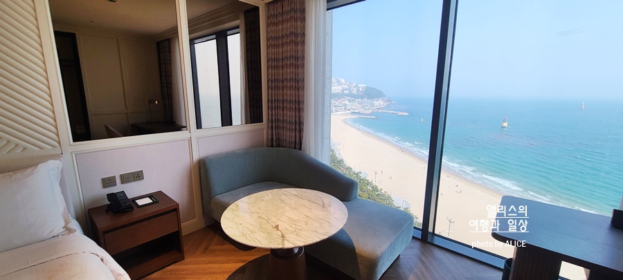 그랜드 조선 부산 호텔 해운대 오션뷰 룸 프로모션 (~11.23) kkday 1만원 할인쿠폰