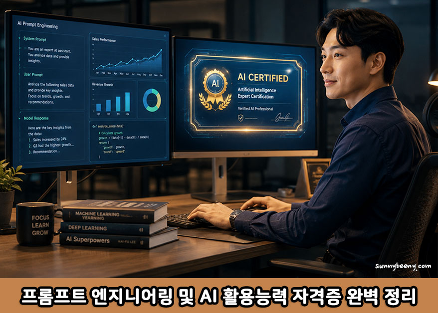 몸값 올리는 프롬프트 엔지니어링 및 AI 활용능력 자격증 완벽 정리