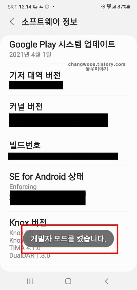 개발자-모드-활성화-메시지