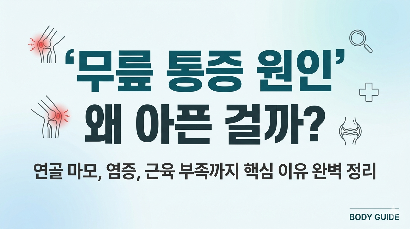 무릎 통증 원인 BEST 4