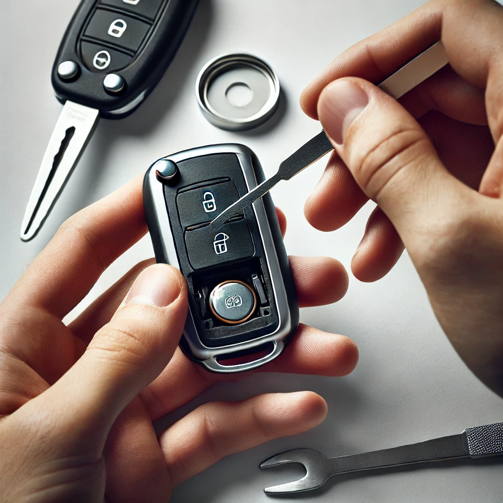 자동차 스마트키 배터리 교환