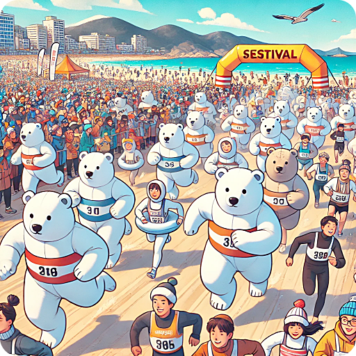 해운대 북극곰 축제