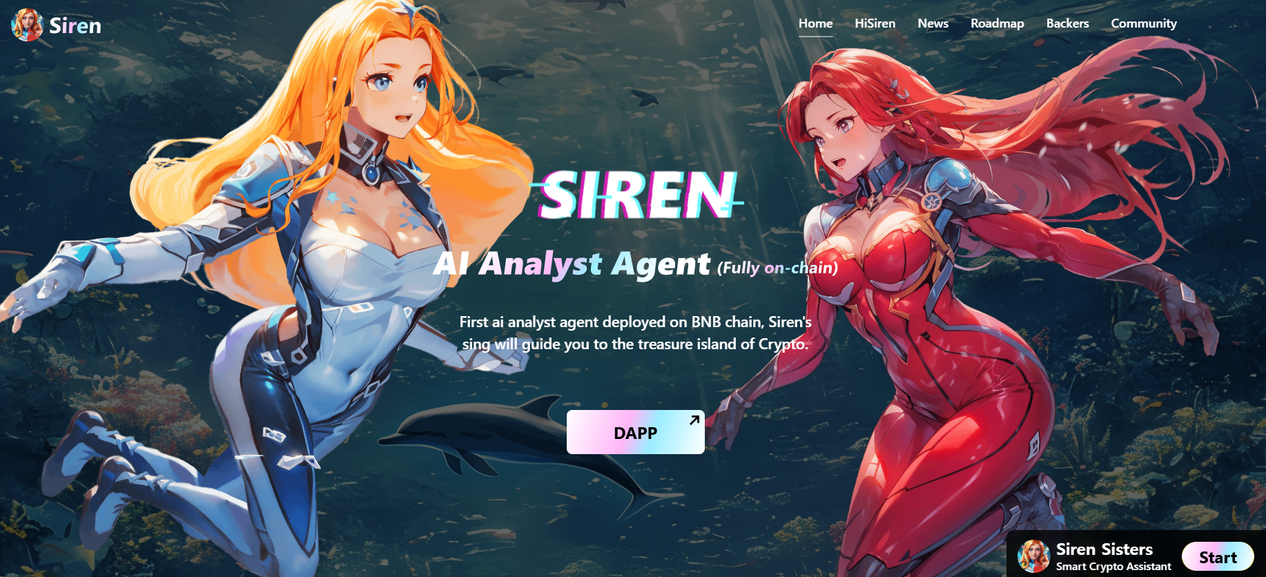사이렌코인 SIREN은 BNB Chain 기반의 AI 에이전트 토큰으로 알려져 있습니다.