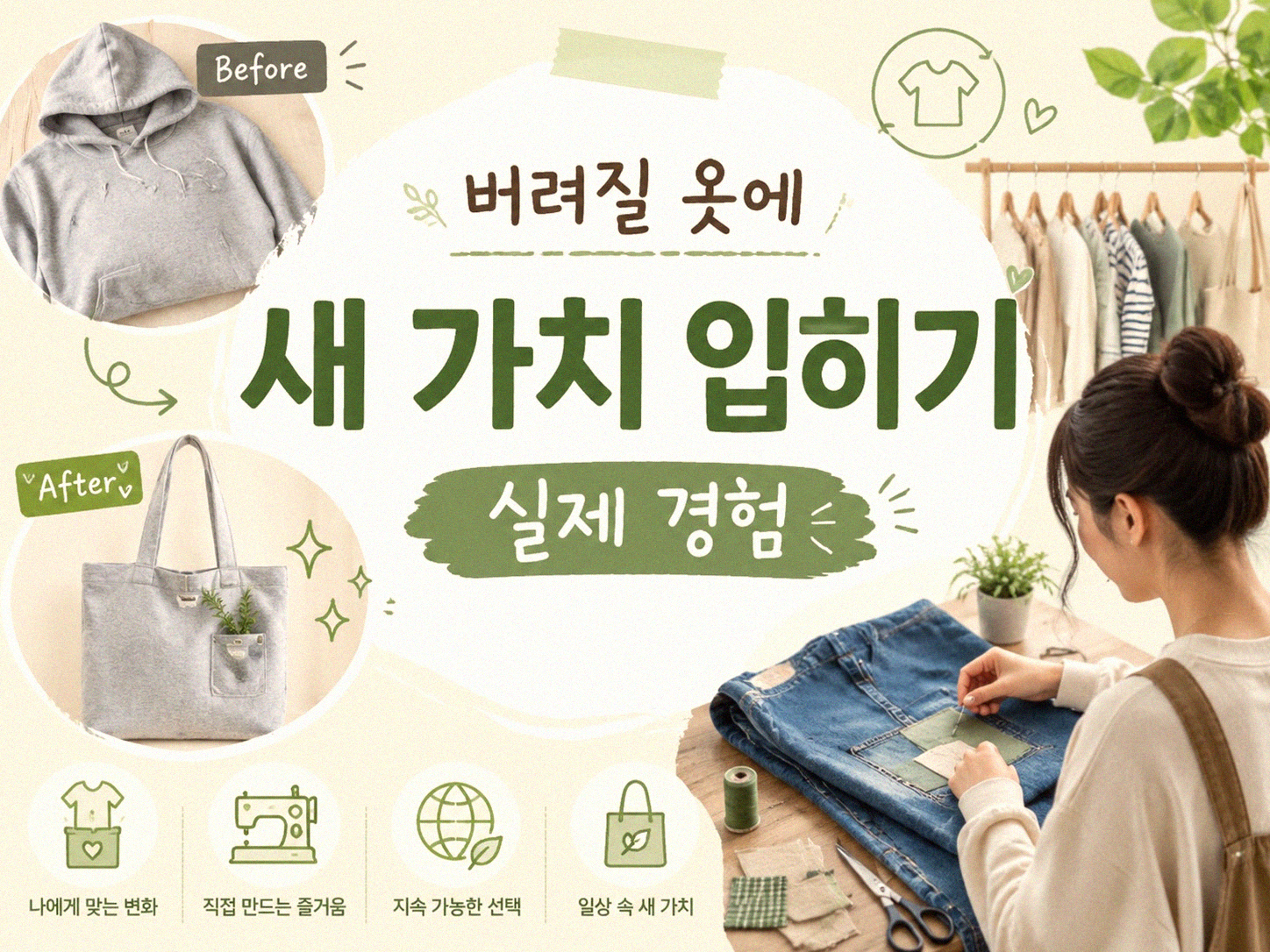 옷 리폼으로 의류 지출 줄이는 방법
