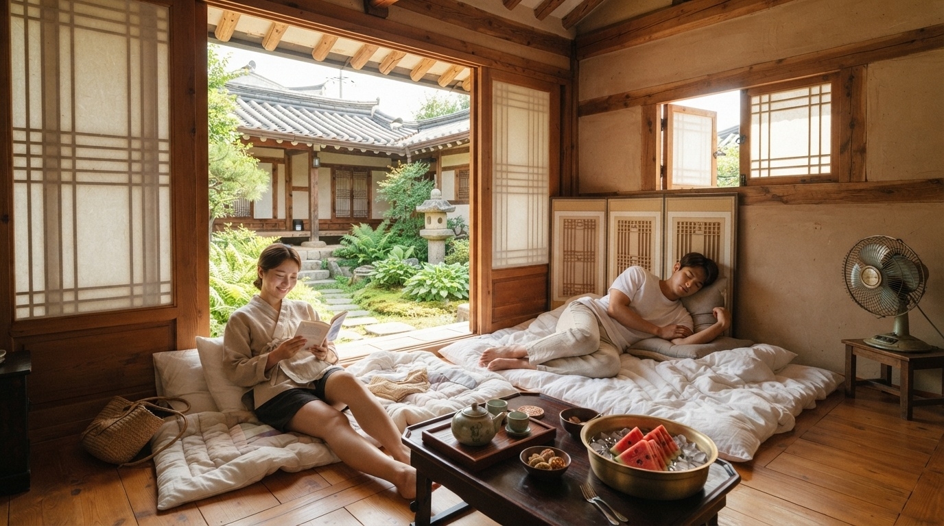 "한옥 숙박" or "농촌 체험"