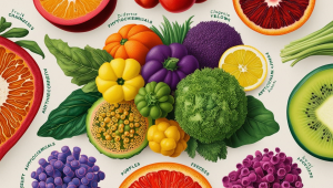 파이토케미컬 식품 색깔