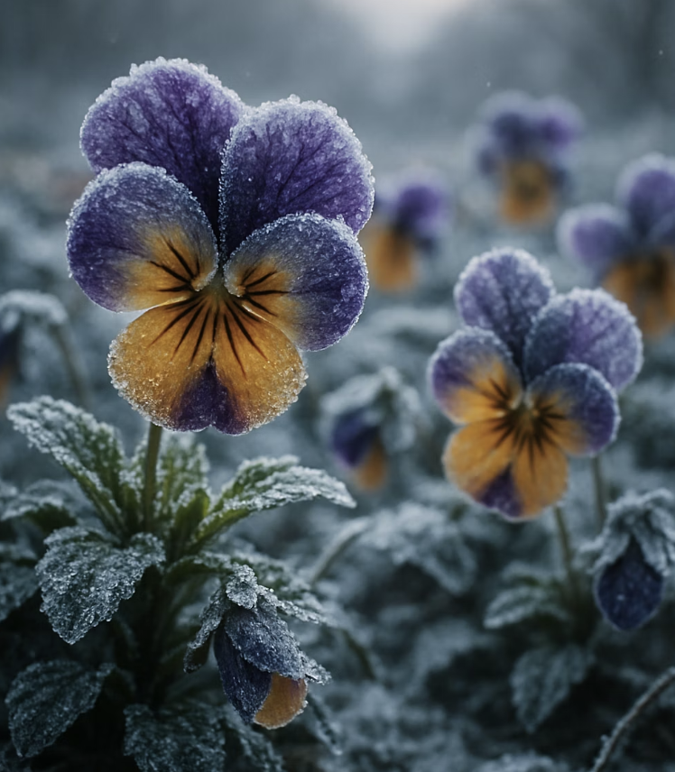 겨울의 끝을 알리는 작은 용사