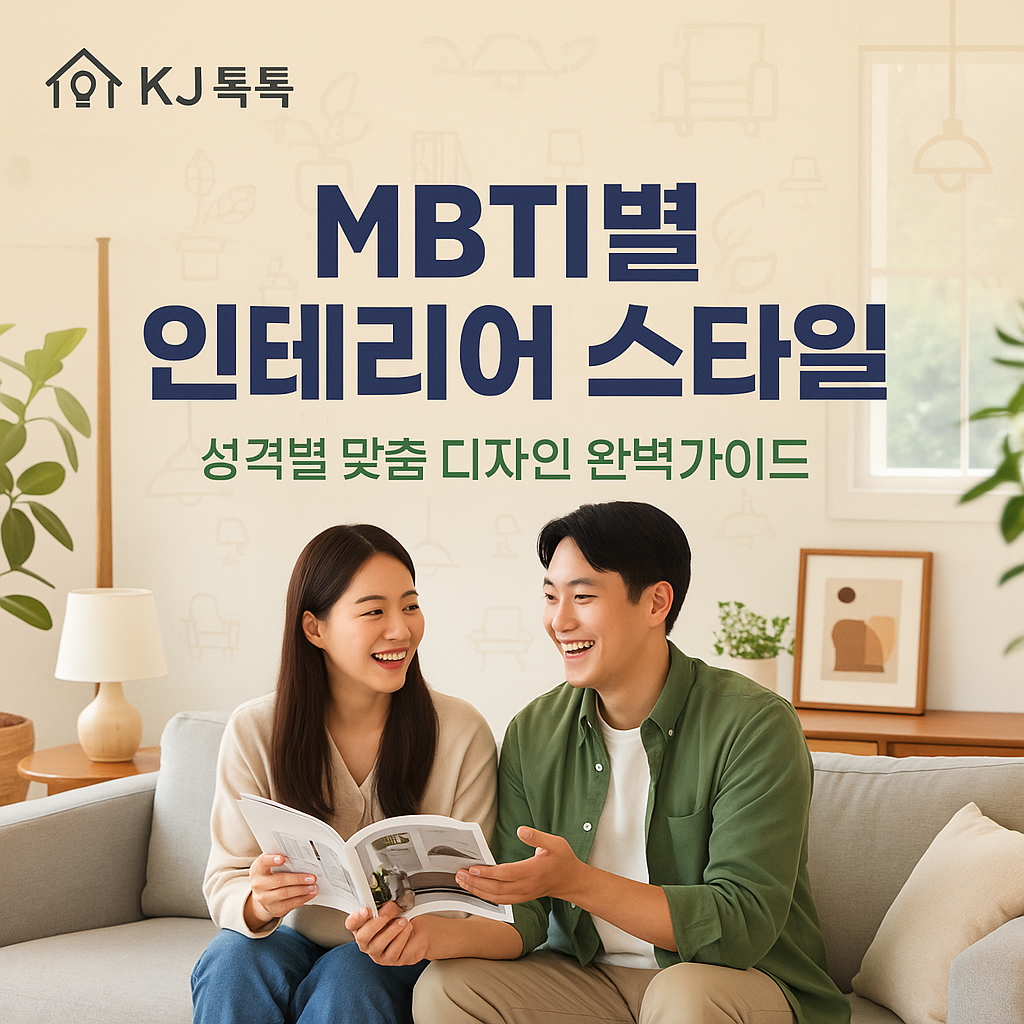 MBTI별 인테리어 스타일 완벽가이드