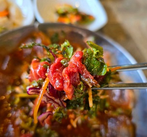 한우육회비빔밥7천원