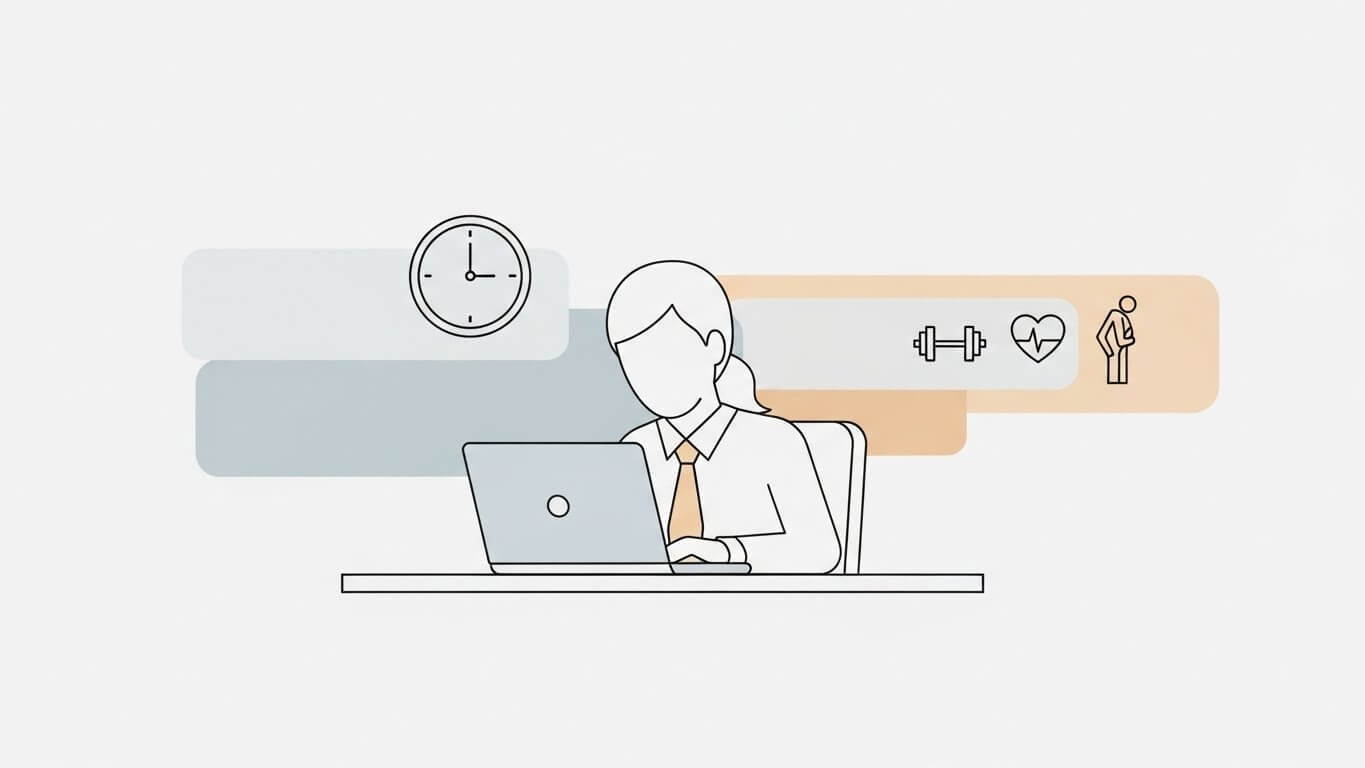 직장인을 위한 근육유지 루틴 (하루 20분)