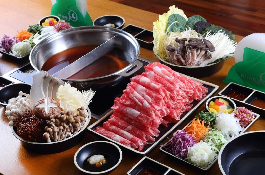 샤브마니아 메인 메뉴