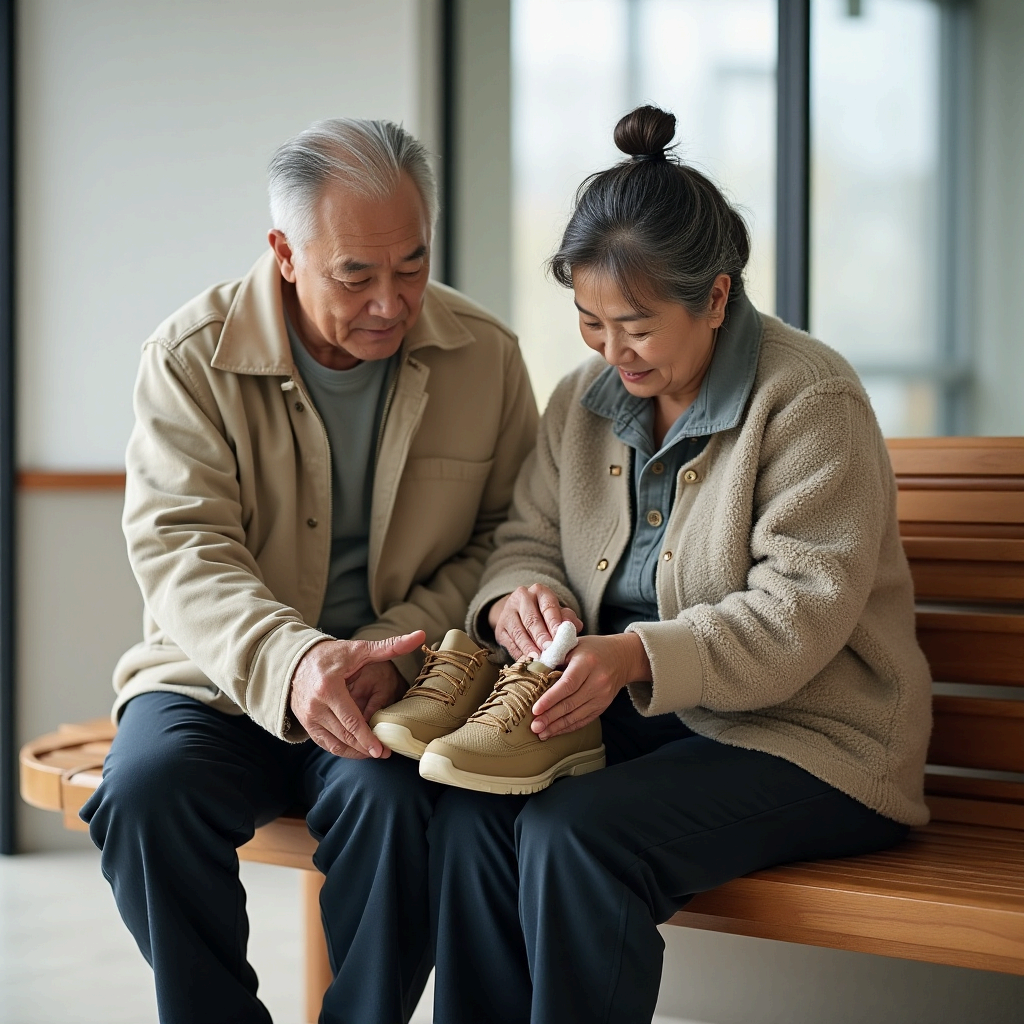 시니어 신발 관리법 – 오래 신고도 안전하게 유지하는 방법