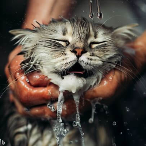 고양이 목욕시키는 방법, 횟수