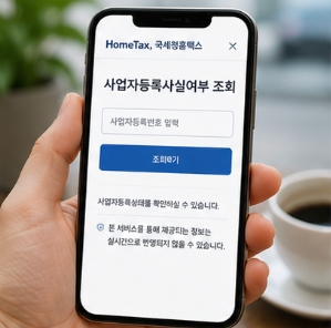 사업자등록사실여부 활용 방법