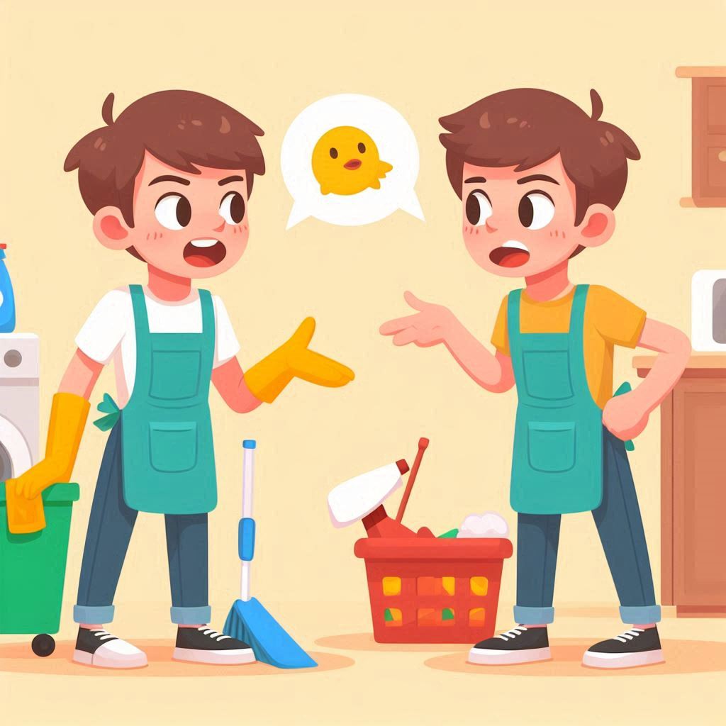 지저분해서 너무 창피해.