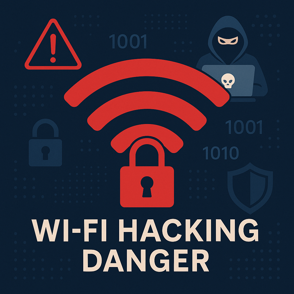 공공 와이파이 해킹 위험!
