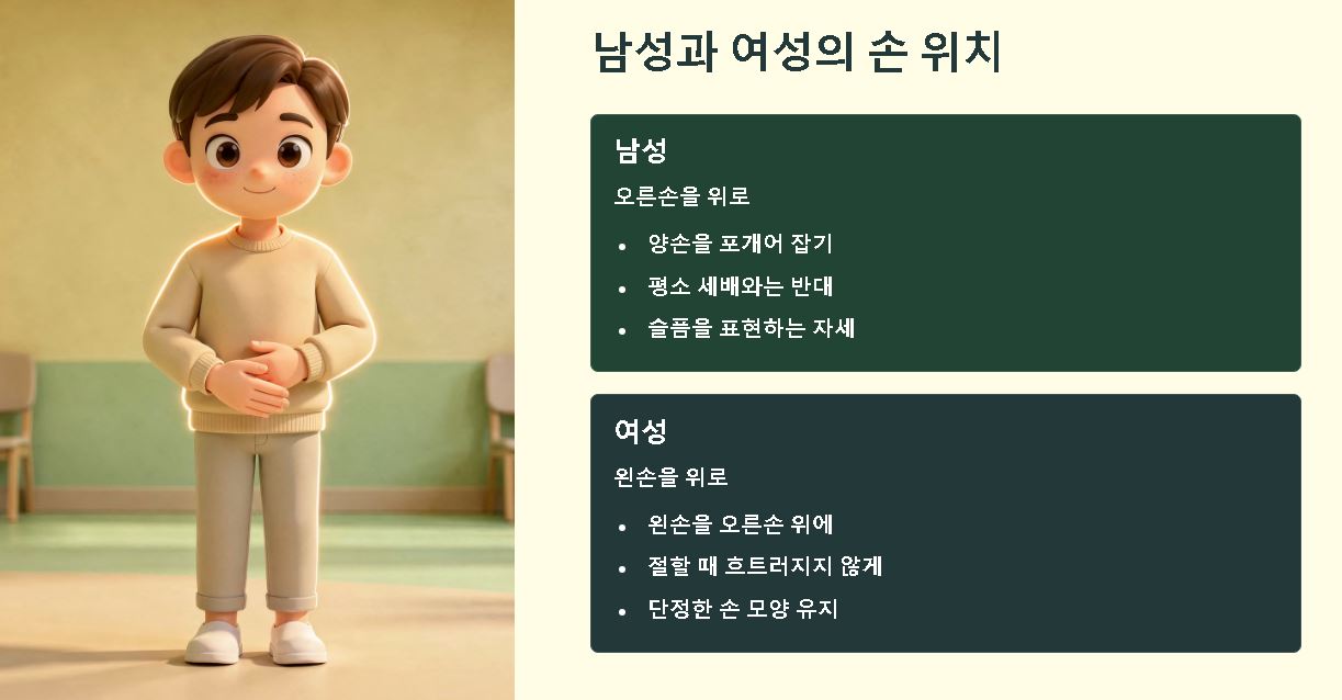 장례식장 절하는 방법