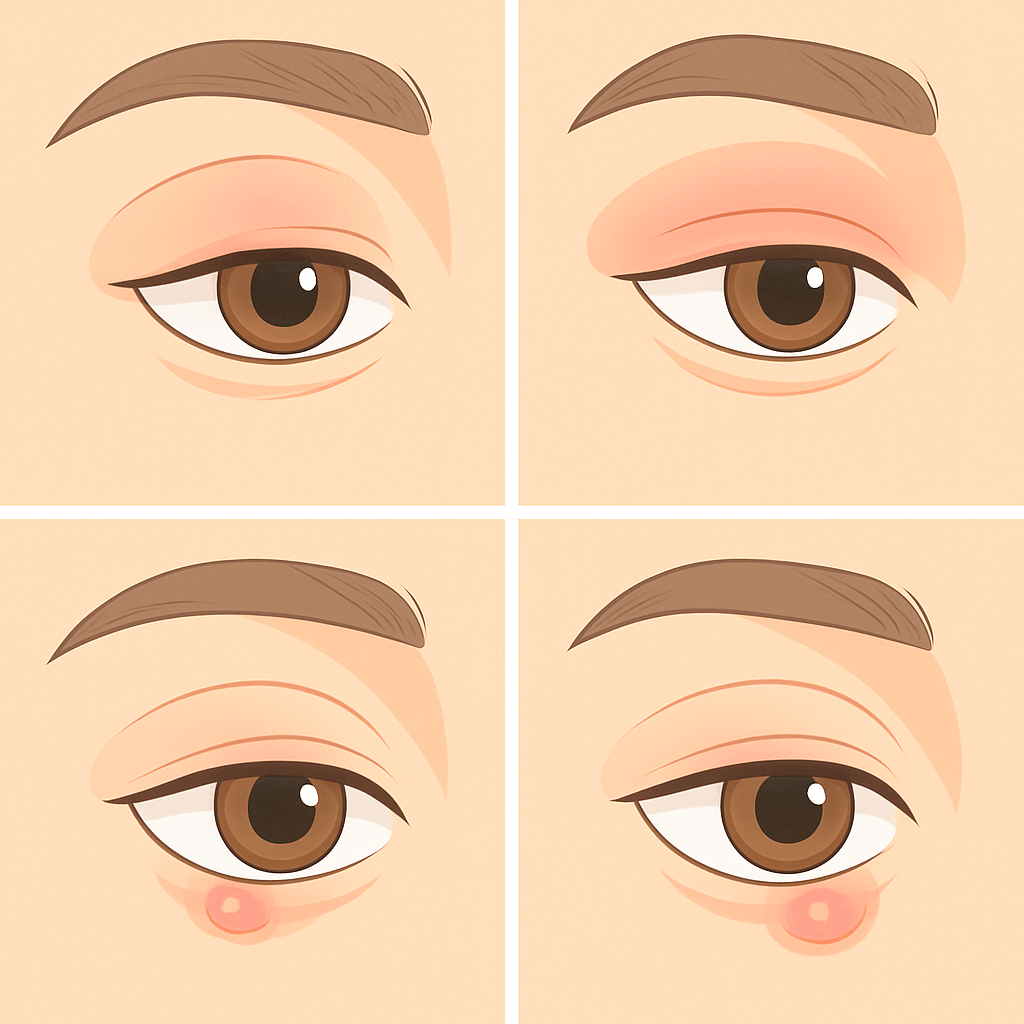 눈다래끼_종류별_차이점_증상