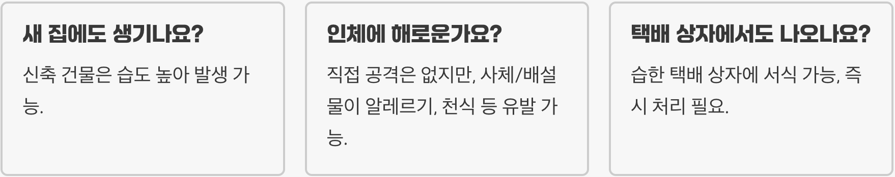 먼지다듬이 한 마리, 방치하면 수백 마리 됩니다 (초기 박멸법)