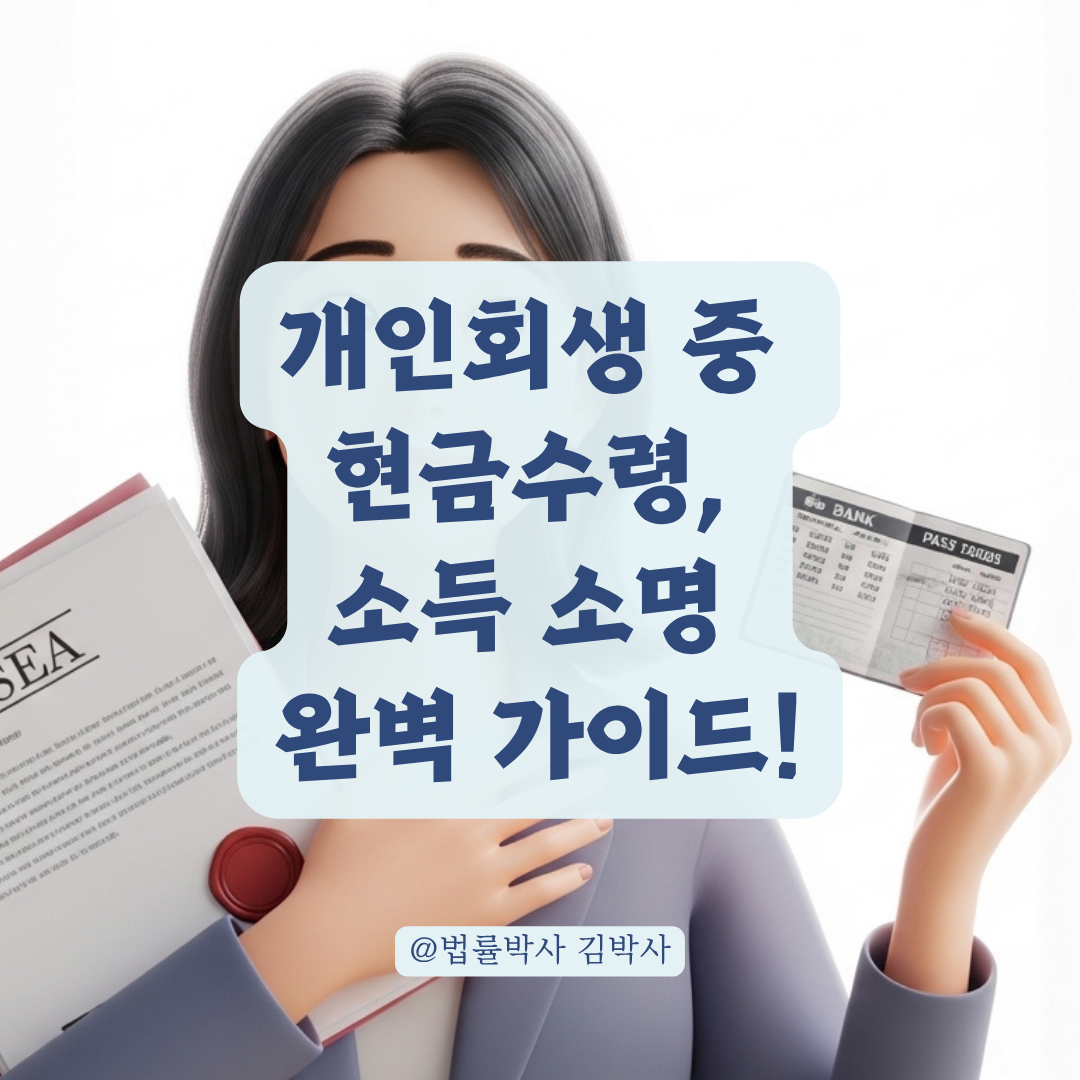 현금 급여 수령 중인 회생자, 매년 돌아오는 소득 신고 소명법은?