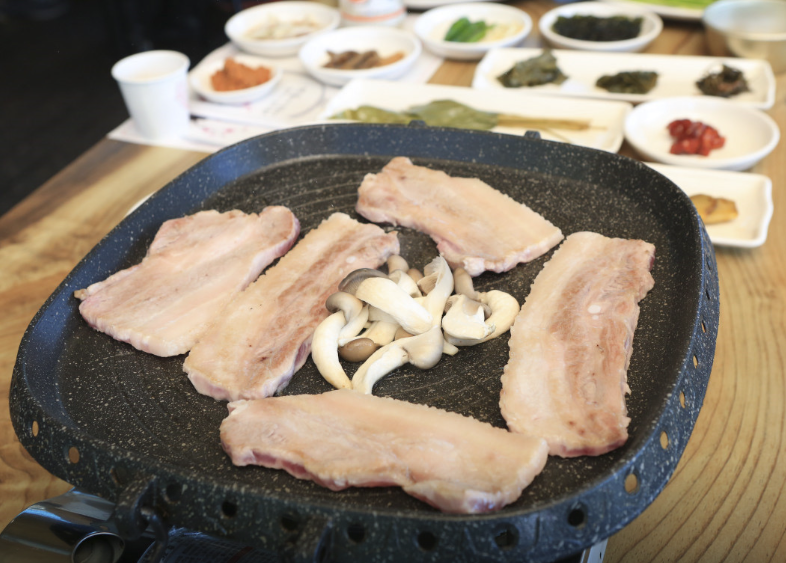 탐복미나리가든 대표 메뉴