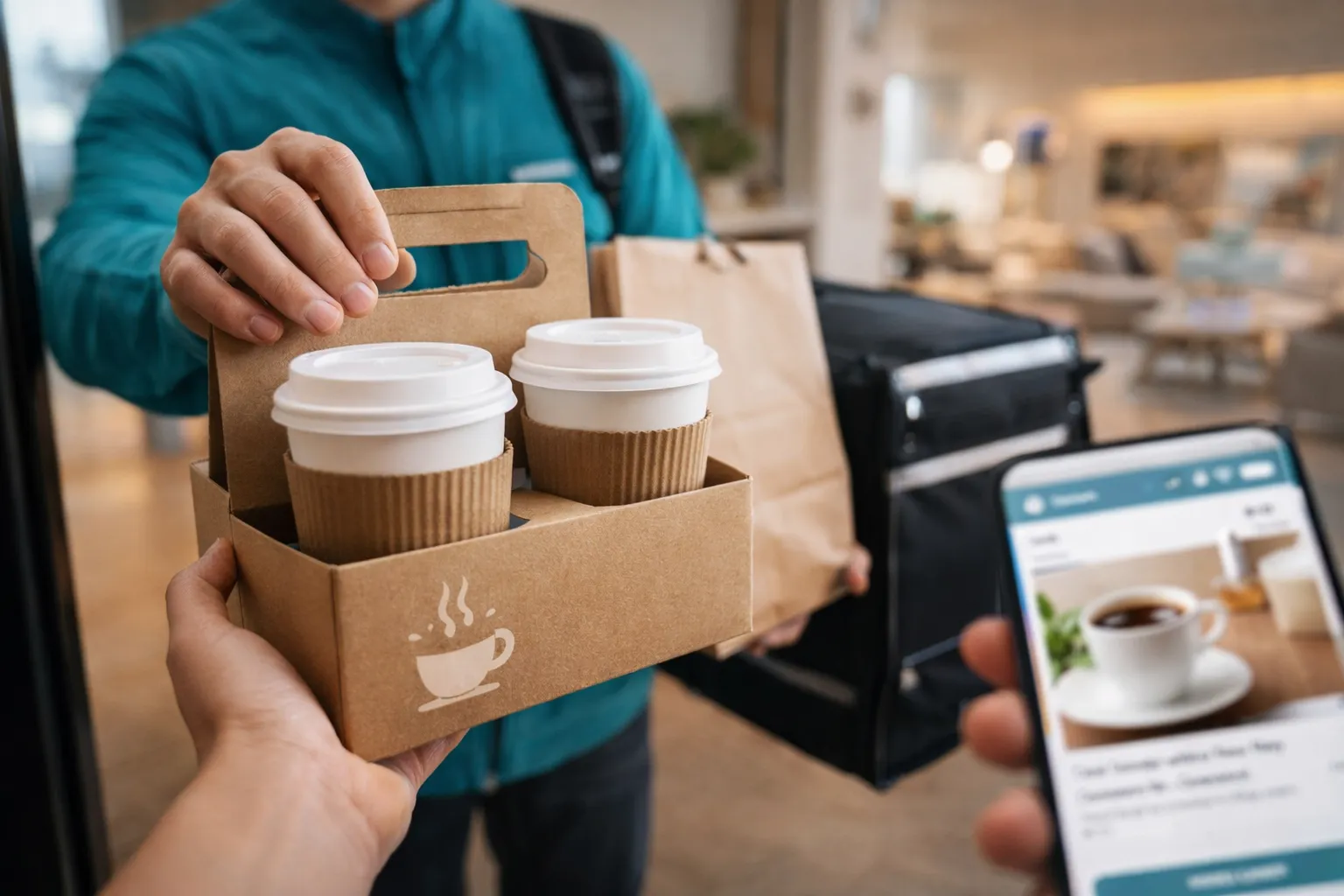 배달 커피 시장 성장 배경 (배달 플랫폼, 비대면 소비, 홈카페 트렌드)