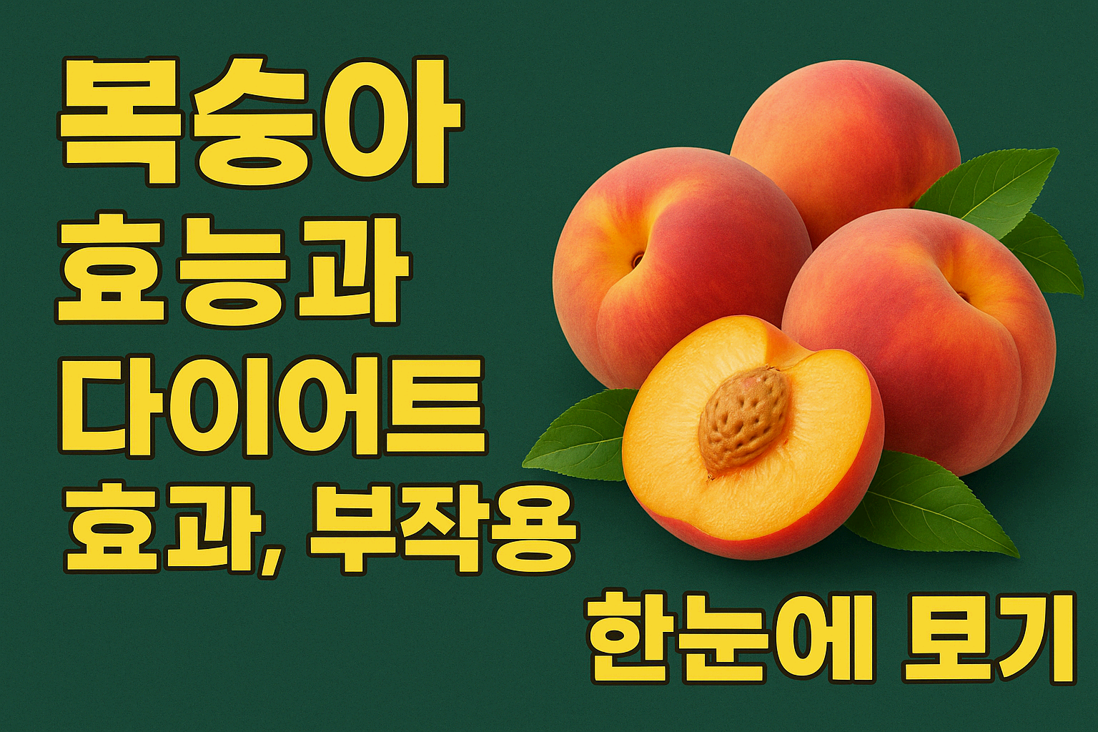 복숭아다이어트