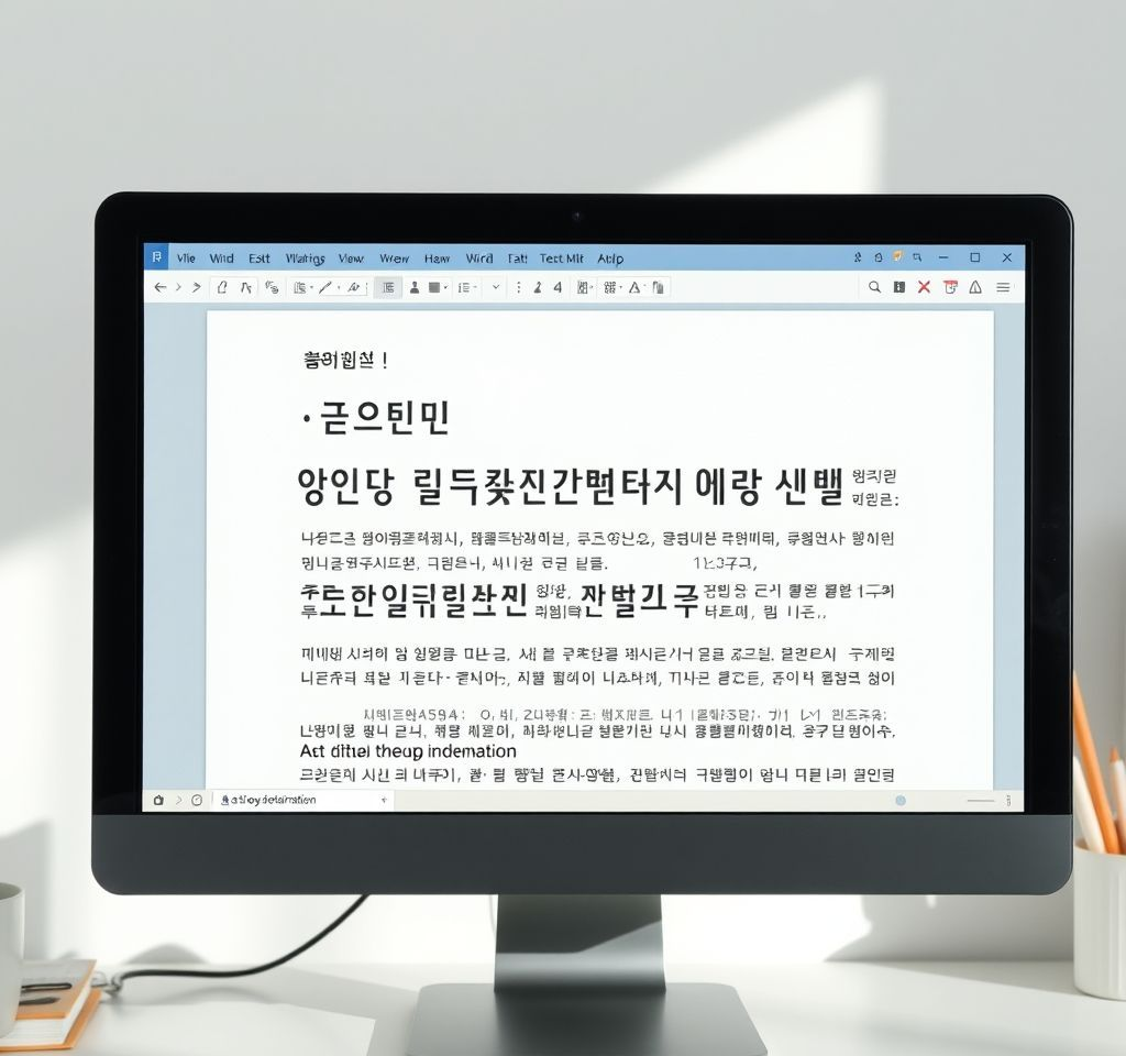 한글 들여쓰기 설정 완벽 가이드 - 문서 품질을 높이는 전문적인 서식 활용법