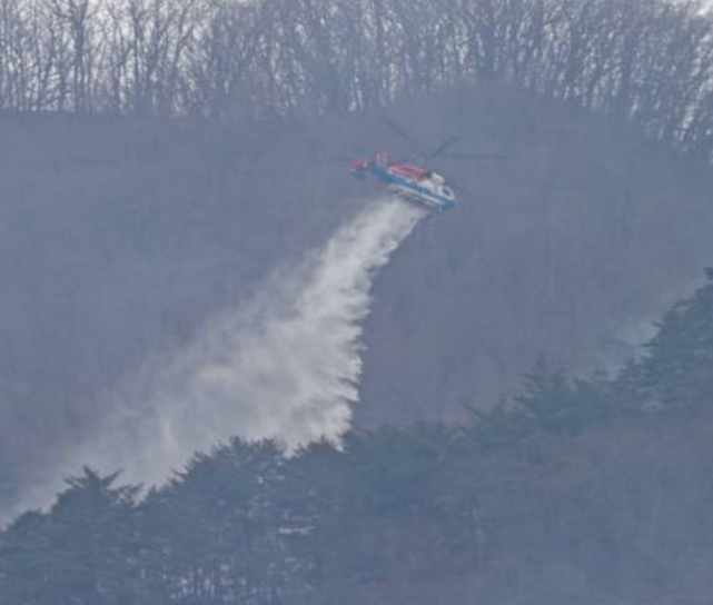 양양 산불 진화