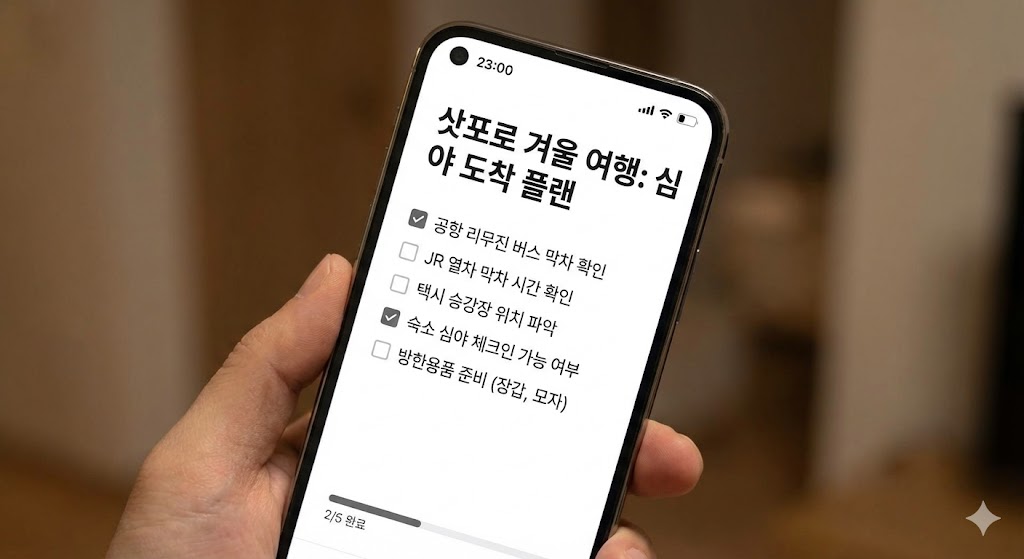 신치토세 공항&rarr;삿포로 막차 시간 + 대안 루트 (2026 최신)