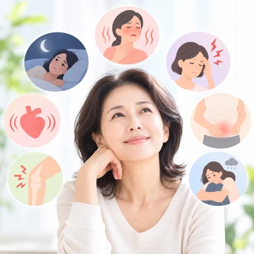 갱년기증상으로 나타나는 신체 변화11